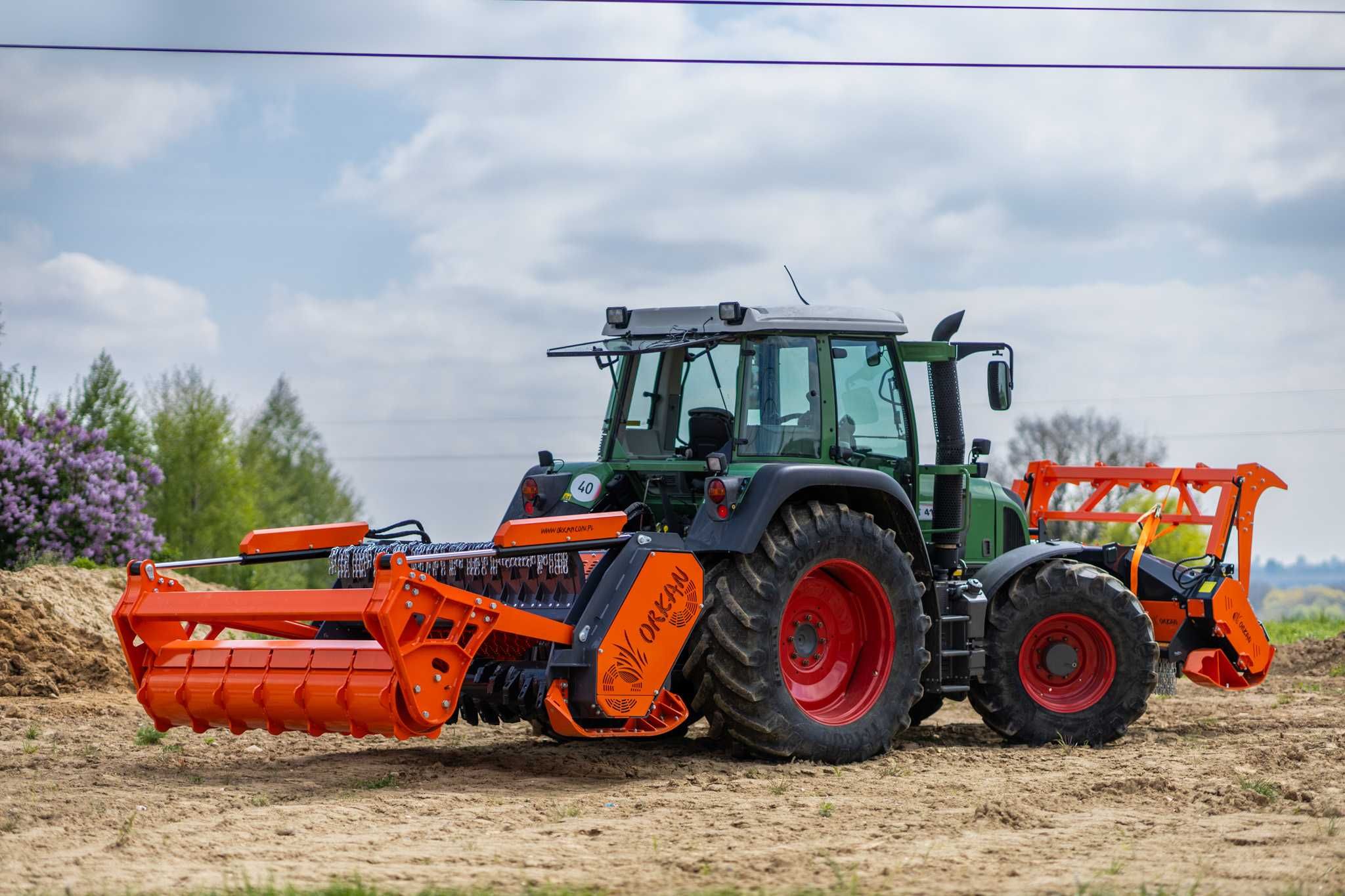 WGŁĘBNY MULCZER LEŚNY ORKAN ML 220 rozdrabniacz gałęzi frez stały ząb