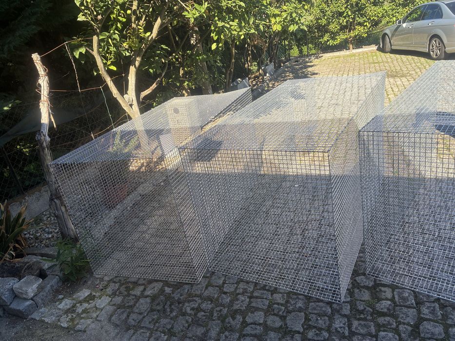 Gaiola  em malha 2,7mm 2x1x1
