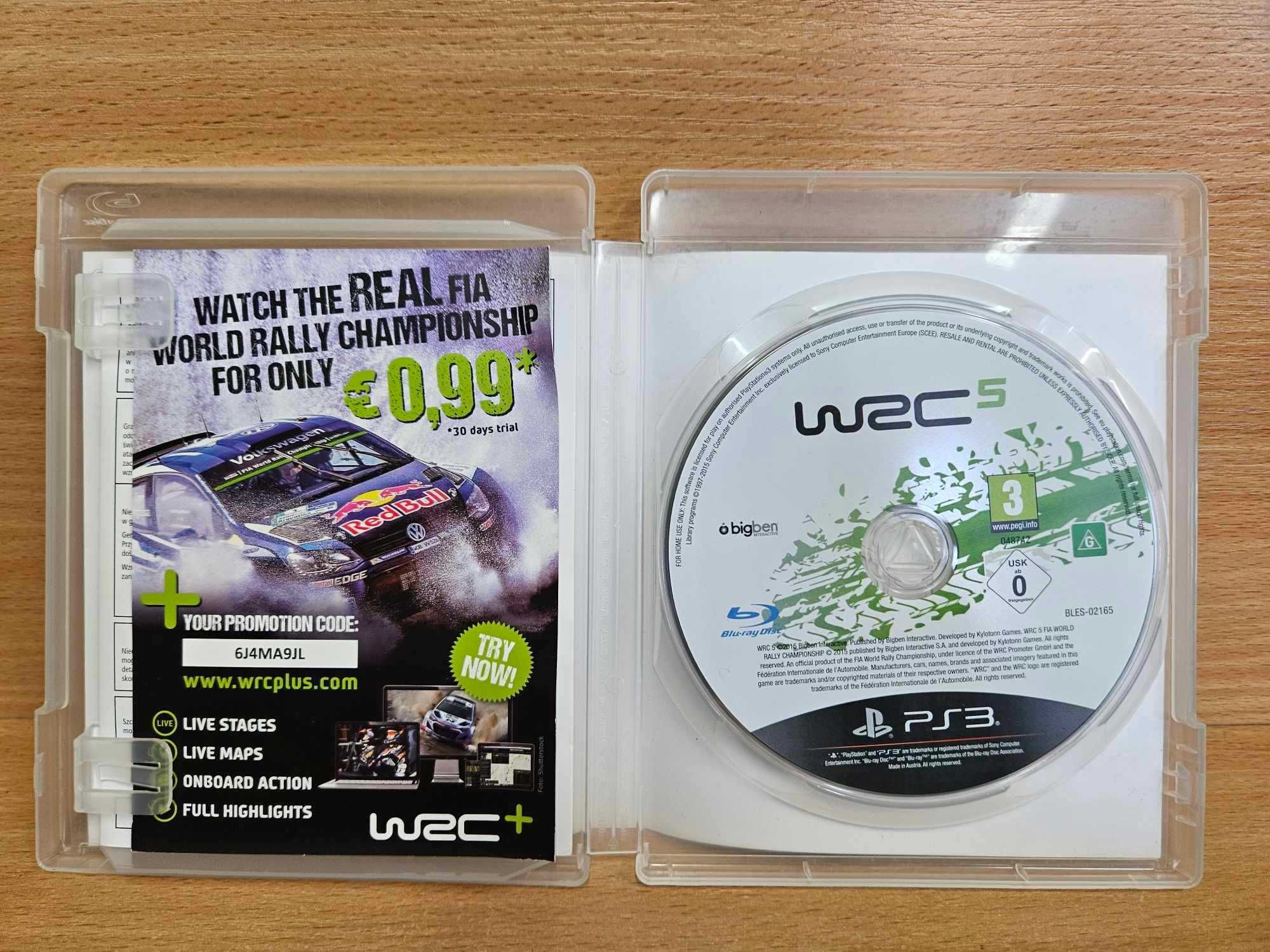 Gra na PS3 WRC 5