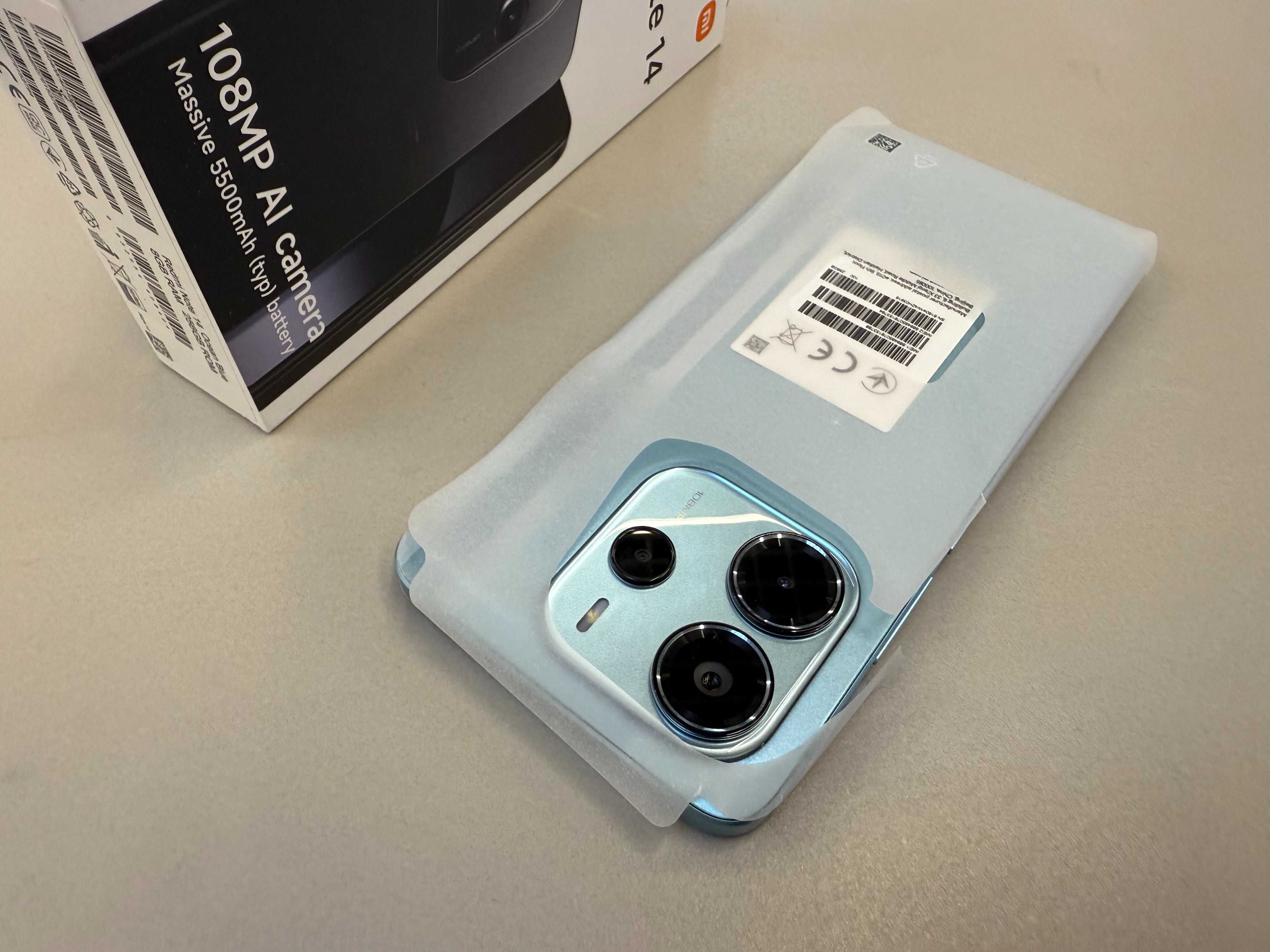 NOWY Xiaomi Redmi Note 14 256GB Niebieski Teletorium Auchan Wałbrzych