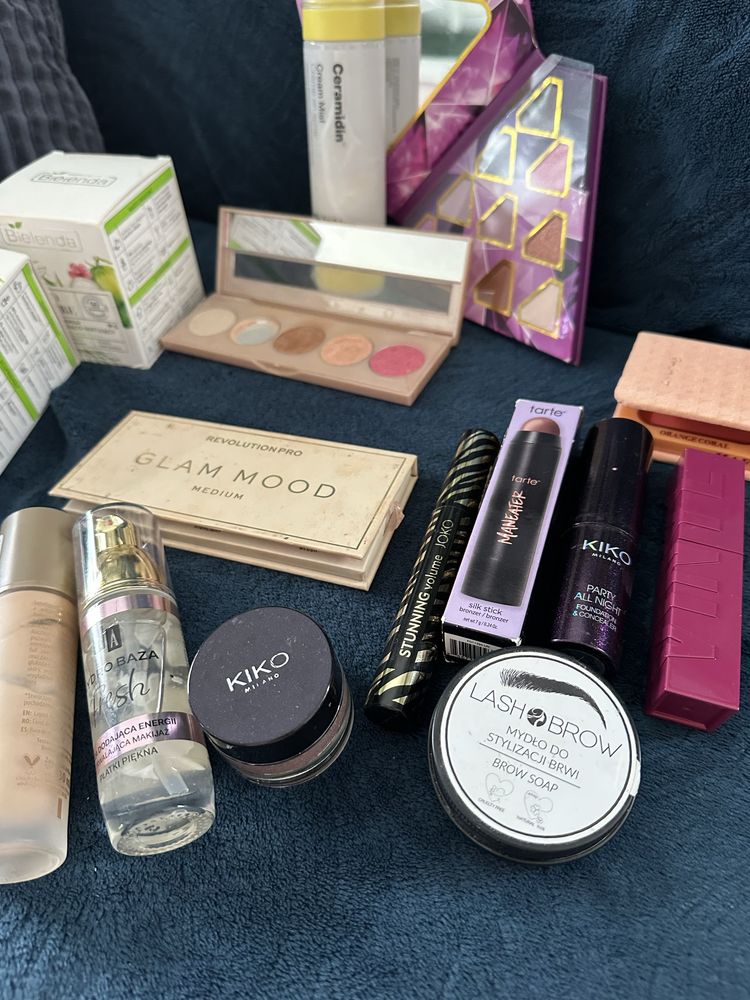 Zestaw kosmetykow dr Jart kiko douglas tarte lashbrow maybelline