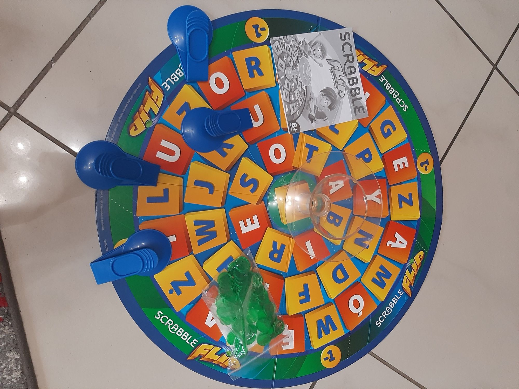 Gra Mattel Scrabble Flip