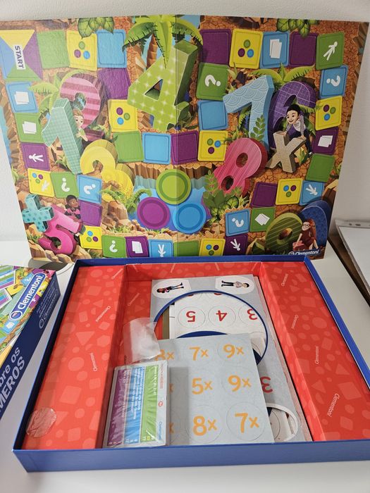 Jogo infantil -Descobre os Numeros- 6 a 8 anos