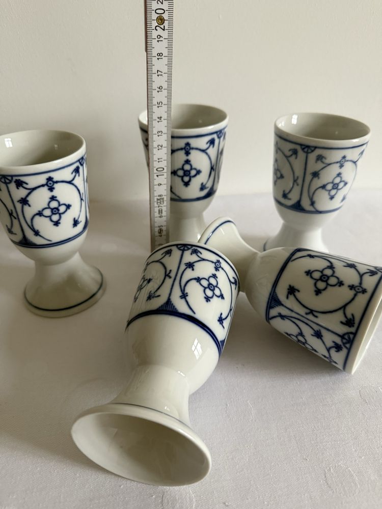 Wzór słomkowy kubki porcelanowe
