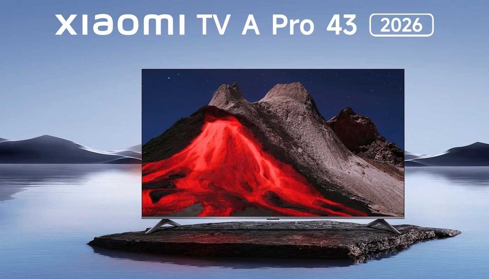 Телевізор Xiaomi TV A Pro 43 2026 (L43MB-APME), новинка з гарантією!