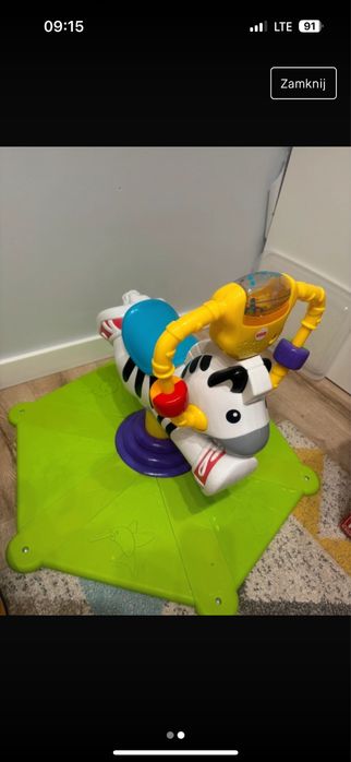Fisher price skoczek