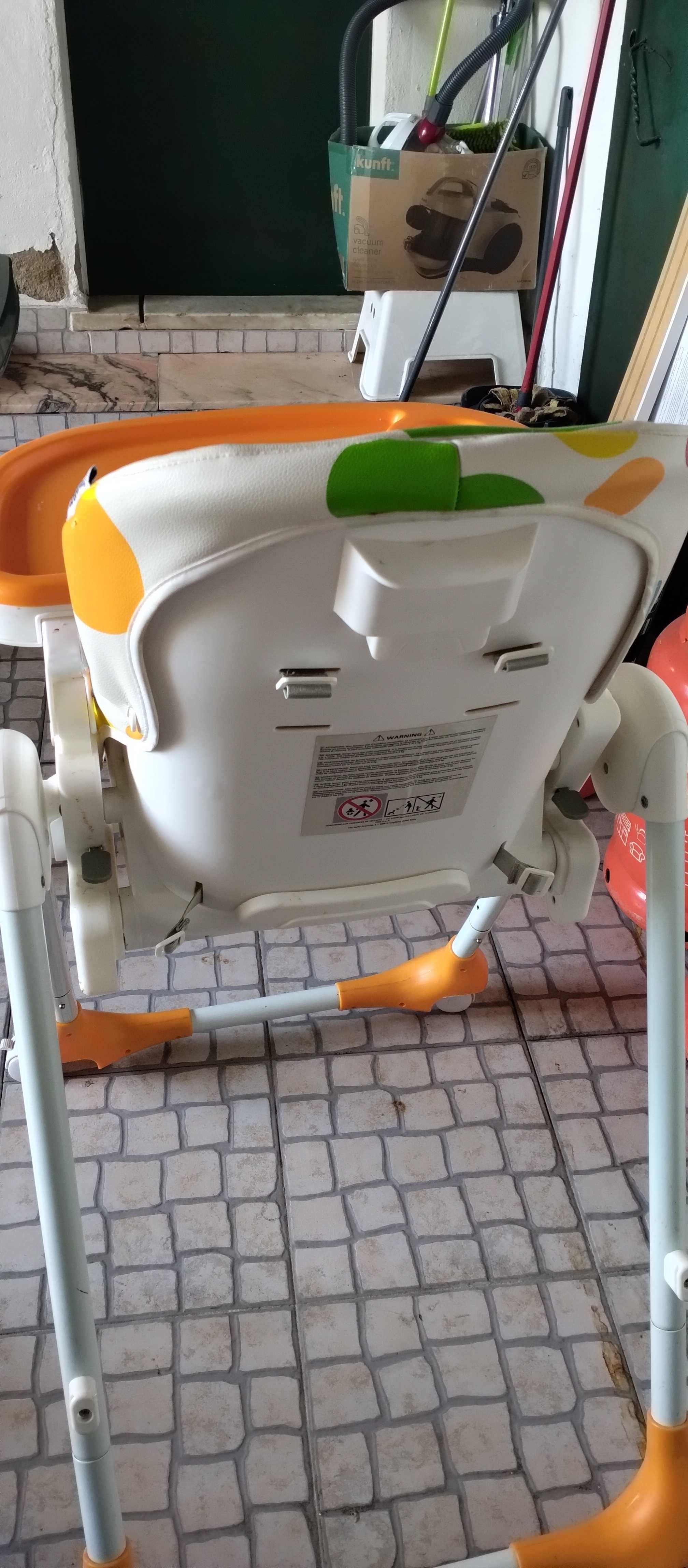 Cadeira de refeição para bebe
