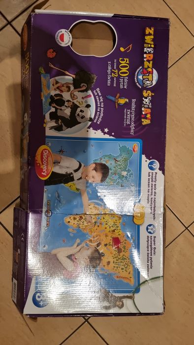 Dumel discovery interaktywna mapa świata zwierzęta