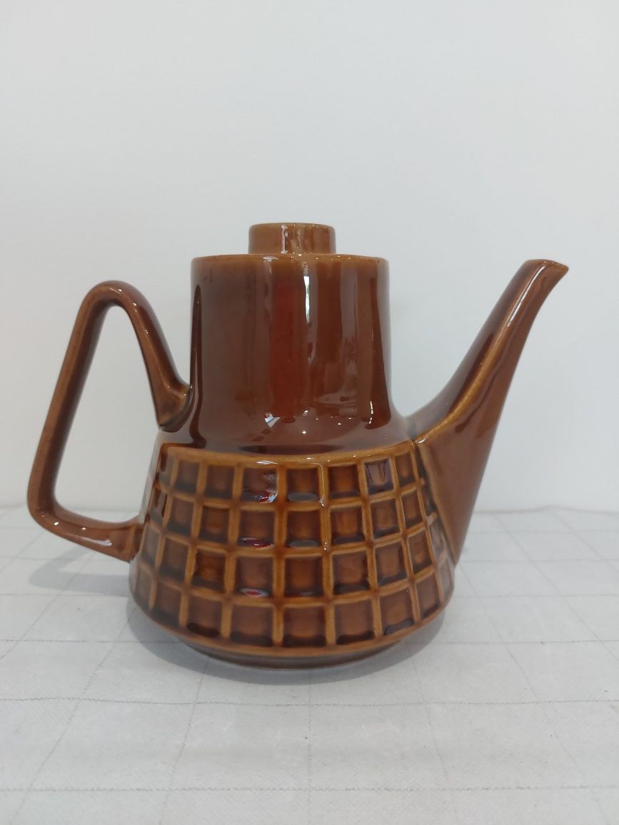 Imbryk dzbanek porcelit Pruszków PRL