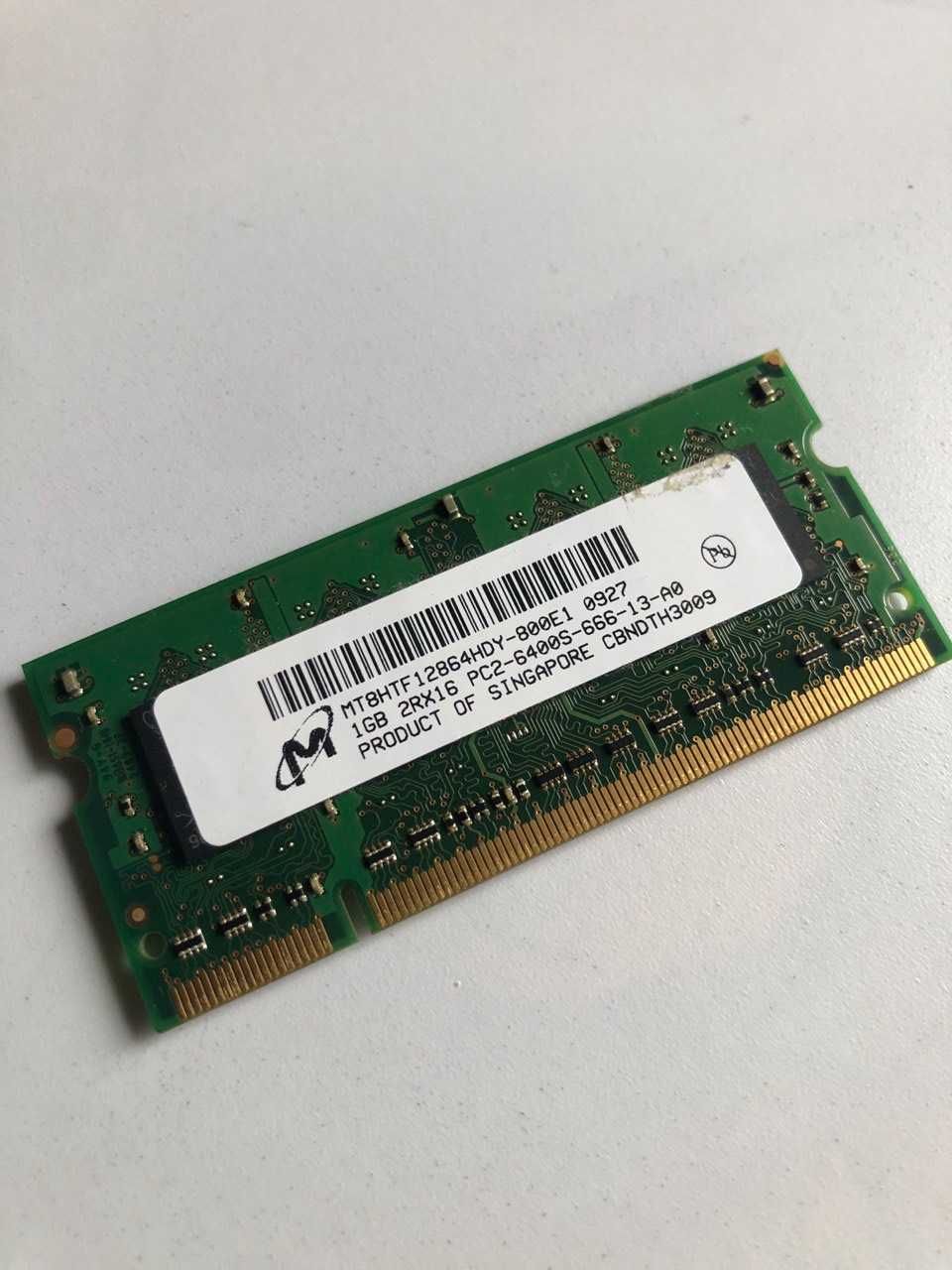 Оперативна пам'ять DDR2  1Gb  800МГц