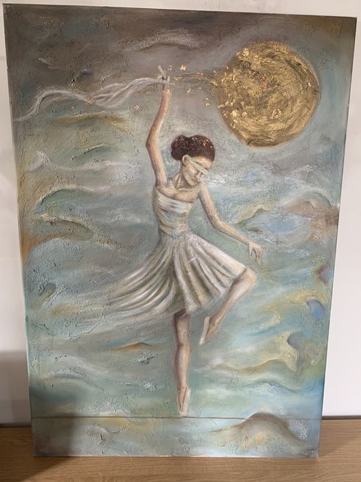 Obraz baletnica 100x70