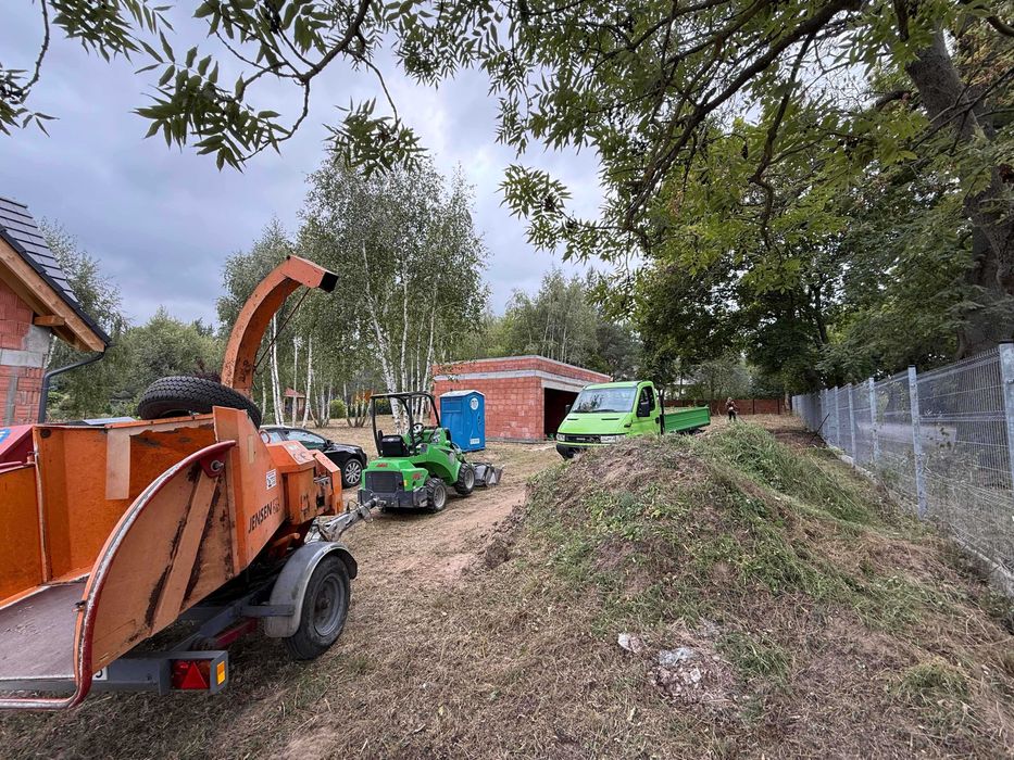 Koszenie trawy karczowanie oczyszczanie działek pod inwestycje
