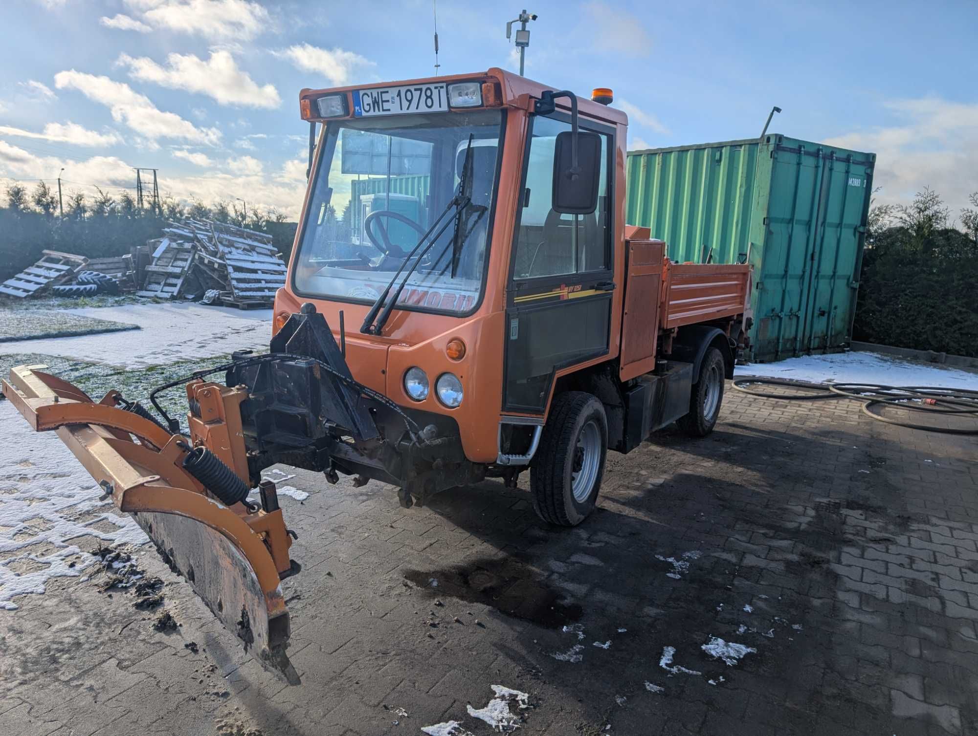 Multicar Kiefer Bokimobil HY1251S 4X4 Wywrotka Pług Piaskarka