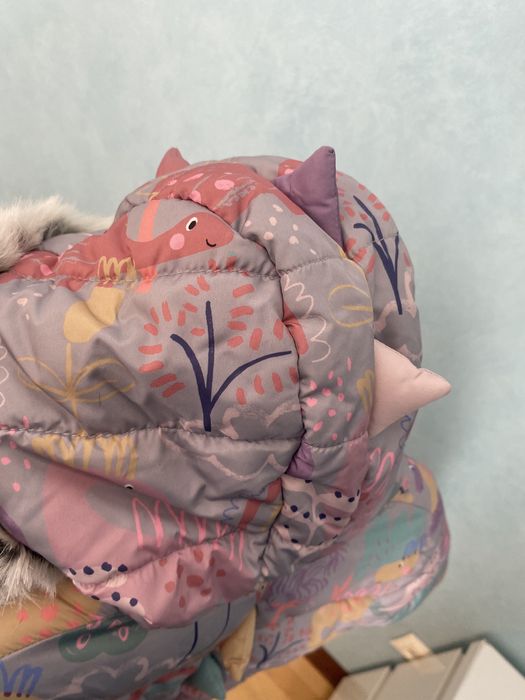 Зимовий комбінезон некст для дівчинки