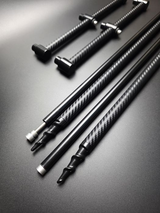 Zestaw 2 podpórki 2 x buzz bar Carbon Design Zfish wędkarskie