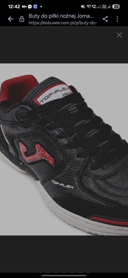Halówki Joma Top Flex 2401 r. 42,5 | Skóra naturalna | Użyte 1 raz