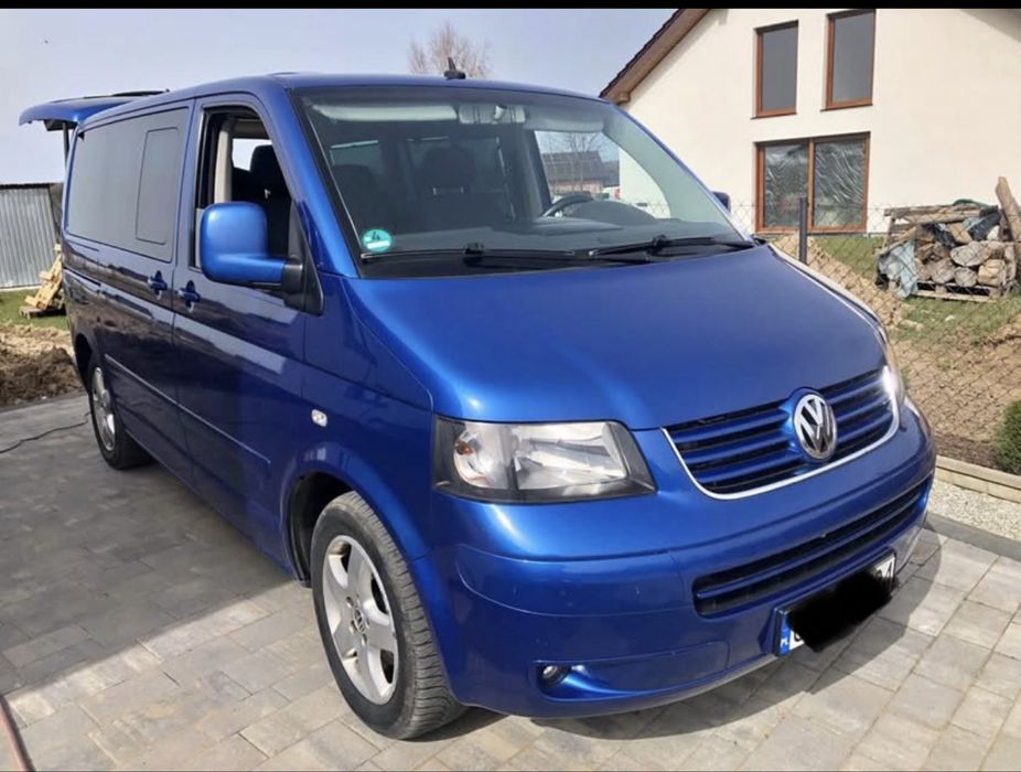 Vw t5 multivan 2,5 tdi czesci drzwi maska klapa LA5W