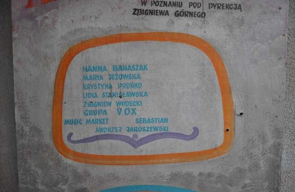 Duży plakat, afisz PRL. obraz, dekoracja