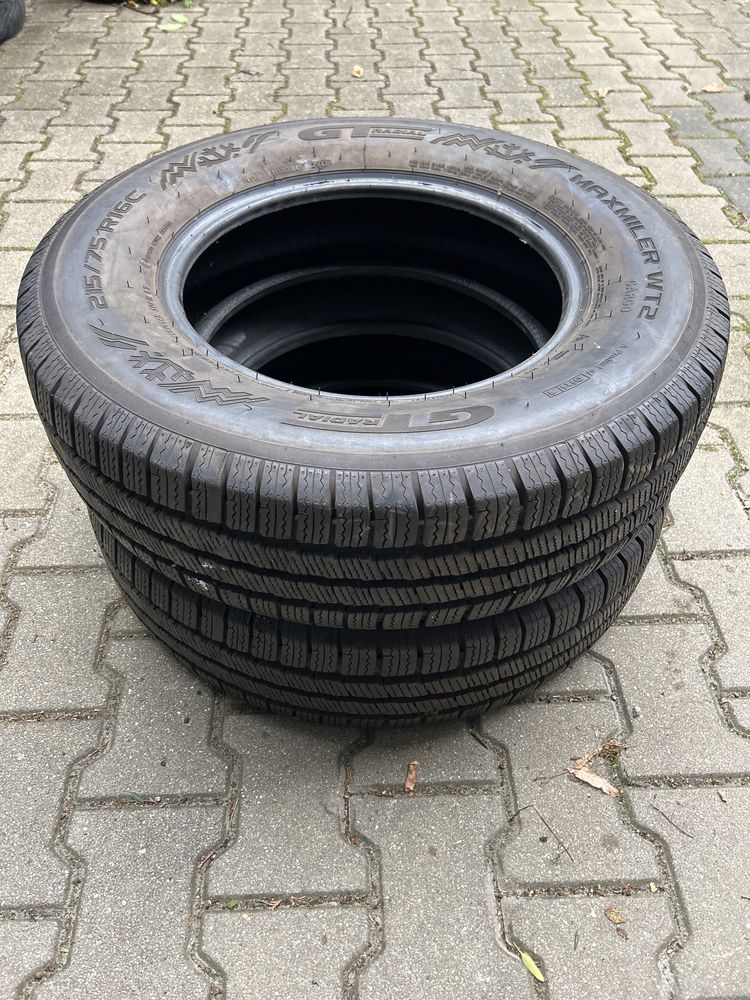 GT Radial 215/75R16C 116/114R MaxMiller WT2 Cargo