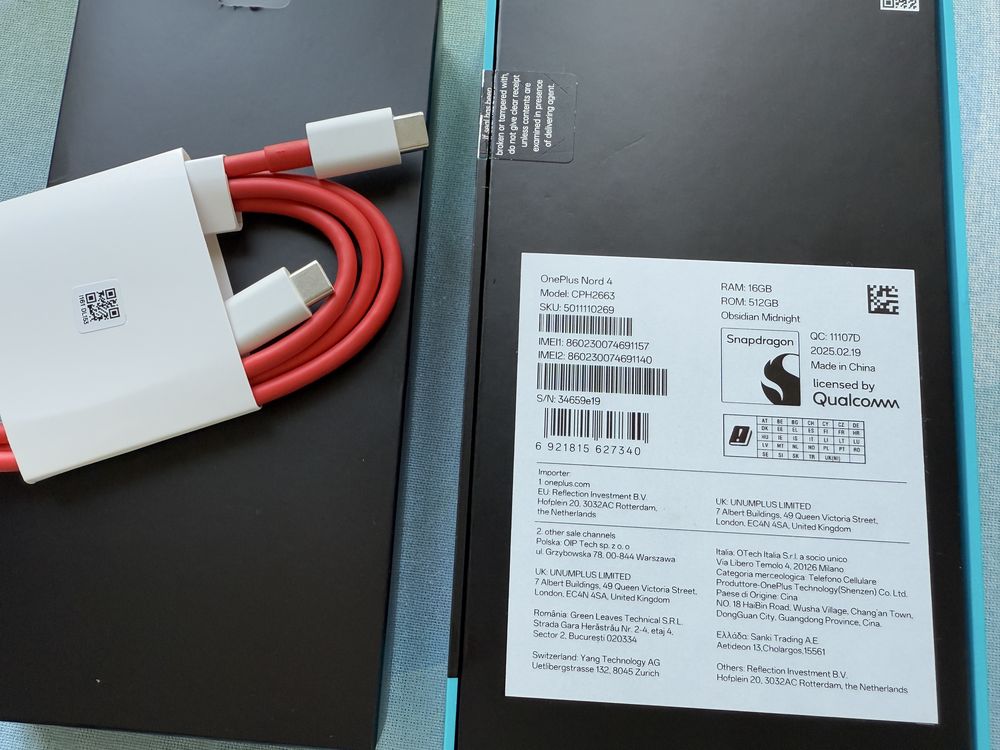 Smartfon Oneplus Nord 4 16/512 jak nowy gwarancja