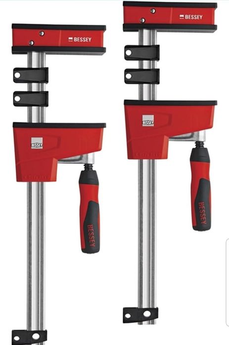 BESSEY KRE30-2K-OH KRE x 2 zacisk KRE, czerwony/srebrny