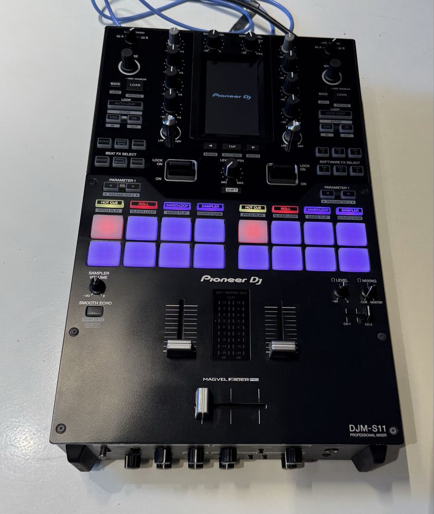 Pioneer CDJ 3000 x2, DJM-s11, case UDG