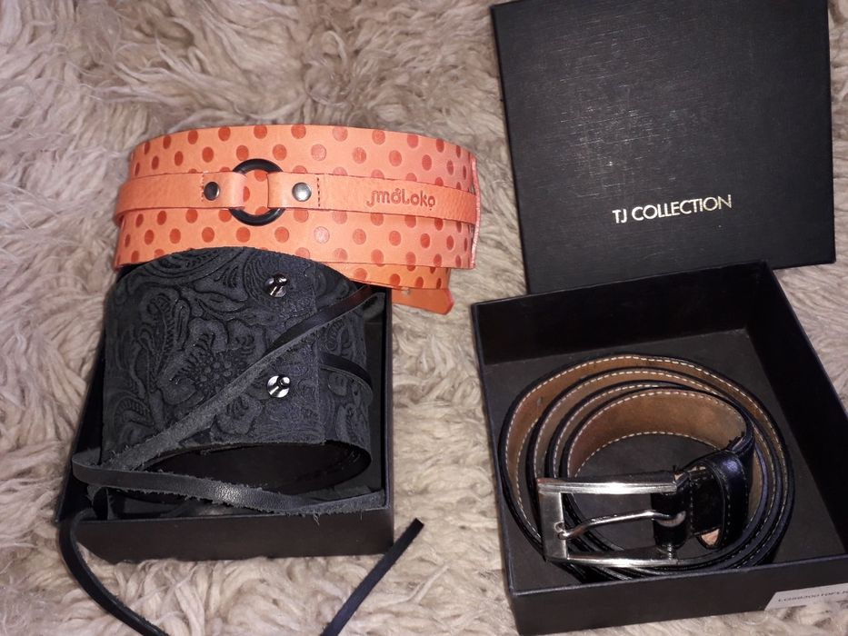 Пояса фирменные новые и б/у