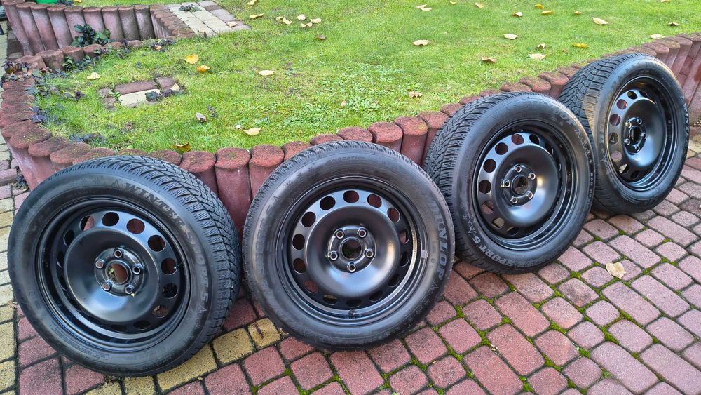 Koła zimowe Dunlop VW Audi Skoda Seat 205/55/R16 , felgi oryginalne VW