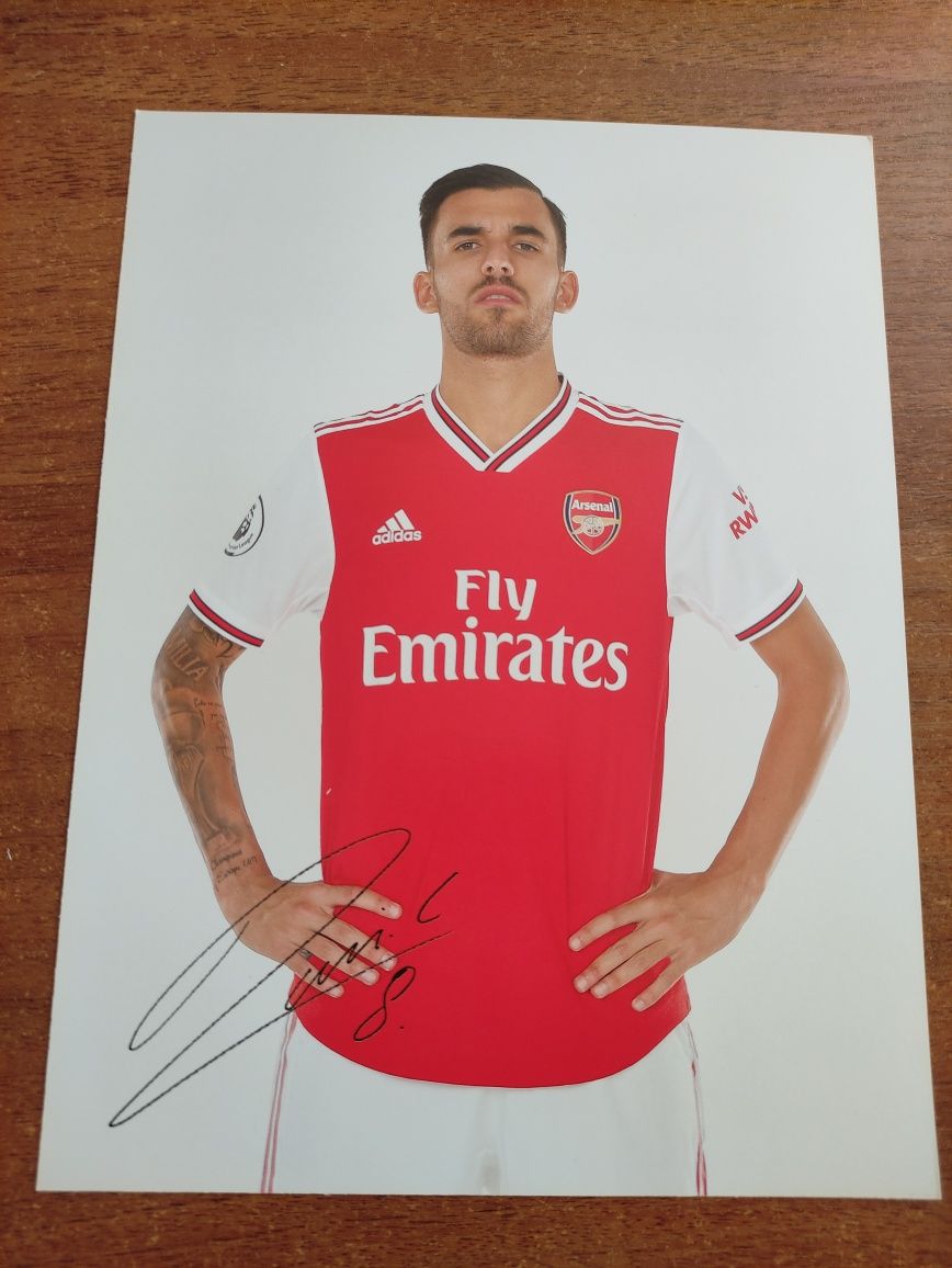 Autograf, podpis, nadruk Dani Ceballos Arsenal Piłka Nożna Sport