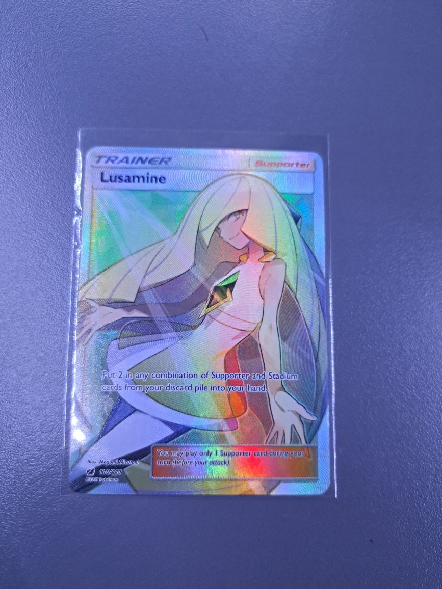 Karta pokemon Lusamine #110