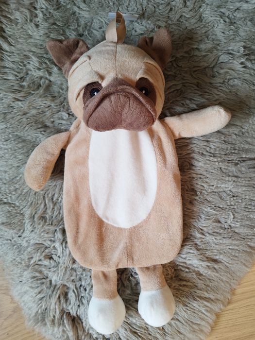 Грелка в меховом чехле