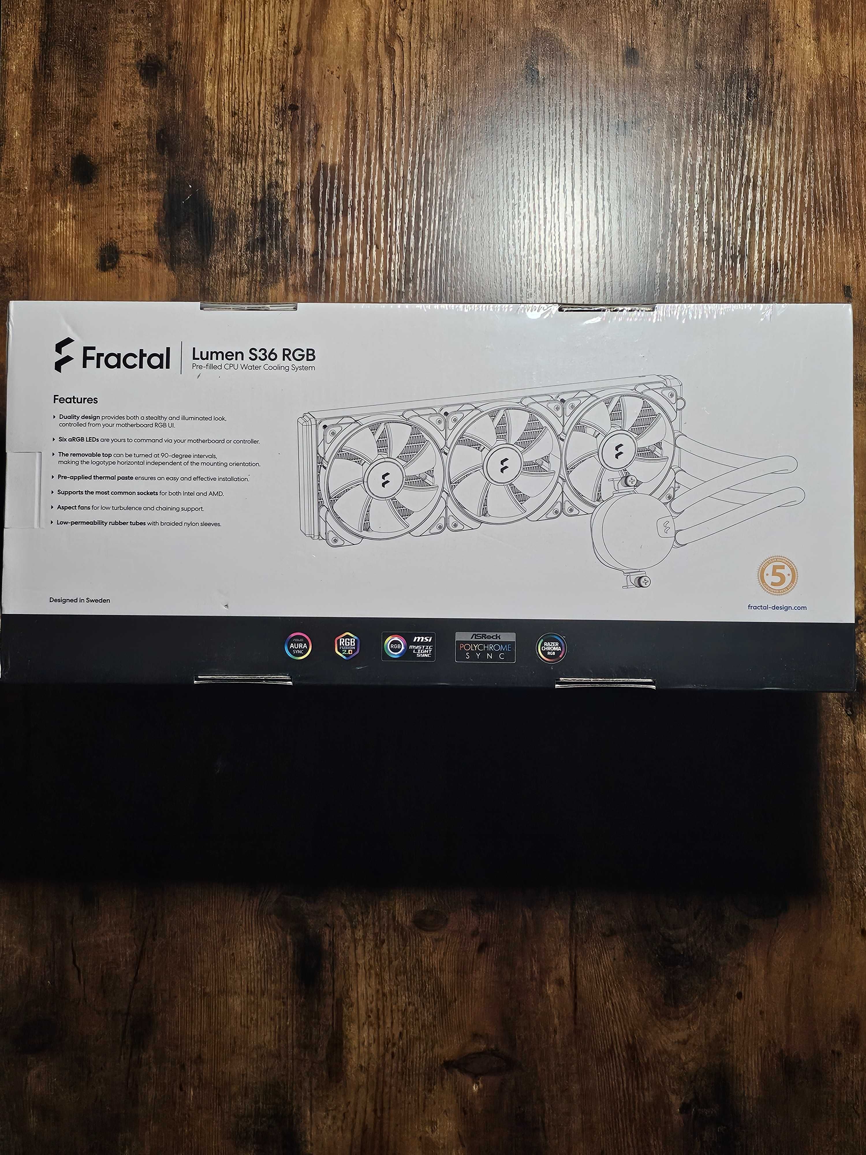 fractal design Chłodzenie wodne v2 Lumen S36 RGB