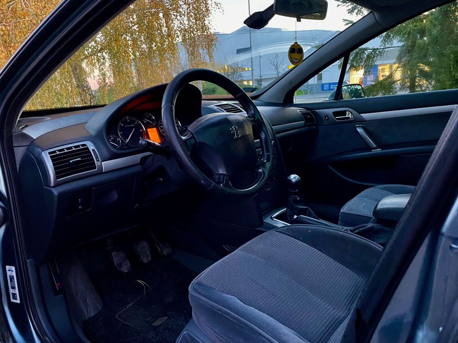 Śliczny.Peugot.407.Sw.2006r.2.0.HDI.Diesel.Panorama.Dł.Opł.Moż.Zamiana