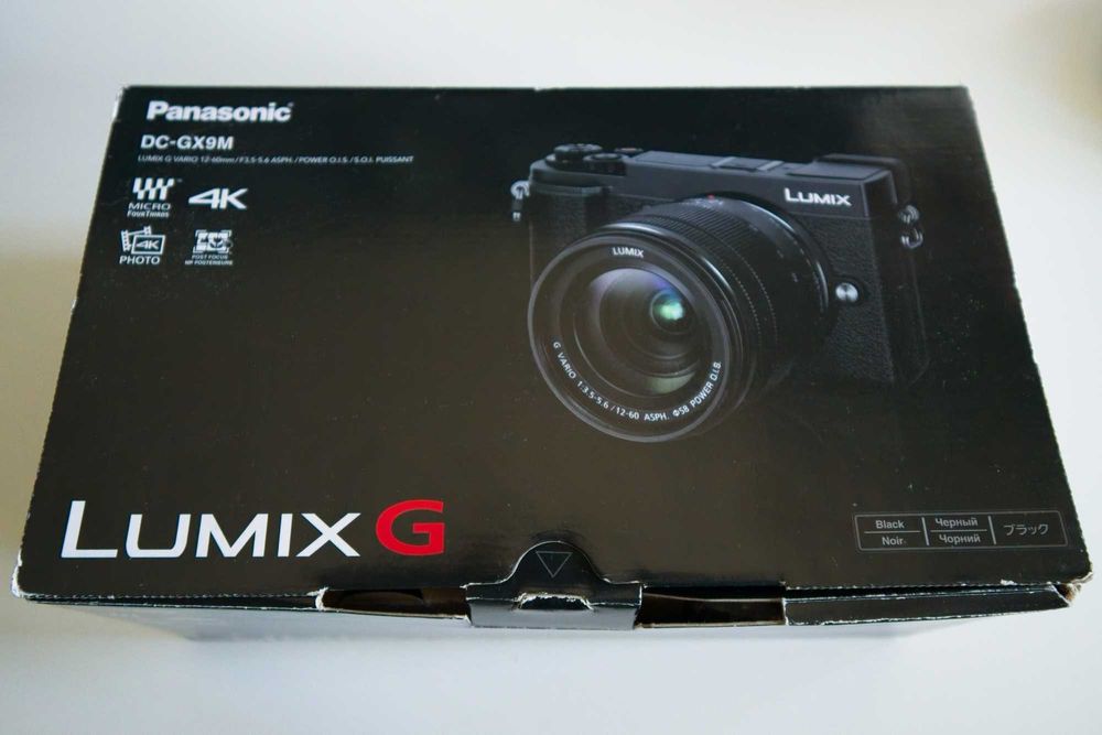 Aparat Panasonic Lumix DC-GX9M (obiektyw 12-60mm)