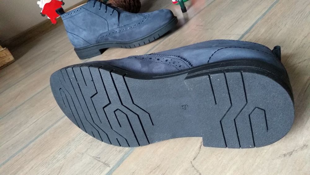 Buty trzewiki męskie obuwie GINO ROSSI skórzane 42 skóra naturalna