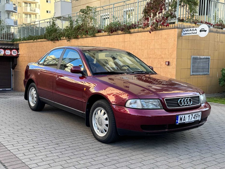 Audi A4 B5 1.8 125KM Polski salon, brązowe wnętrze, autoklima,