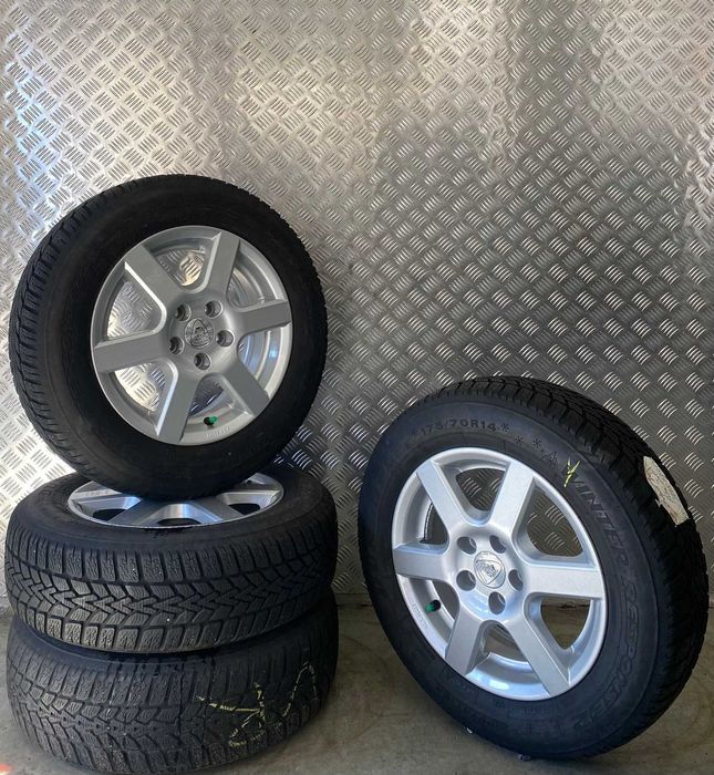 Koła Aluett 5,5x14 5x100 Skoda Fabia Rapid Vw Polo Seat Adax Koźle