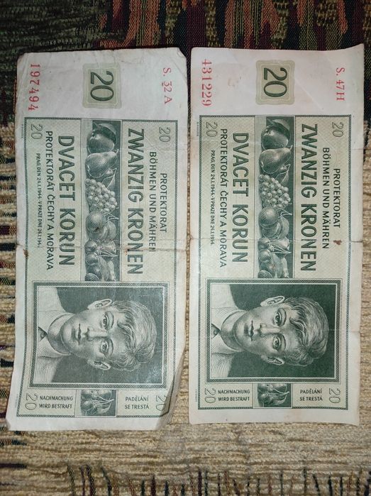 20 Крон  1944 року