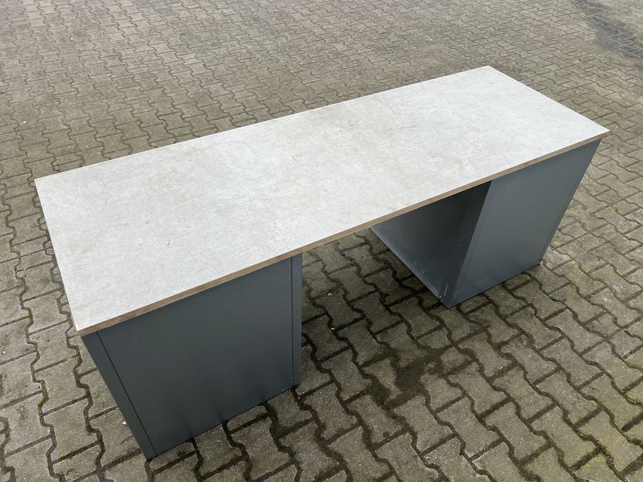 Stół warsztatowy roboczy z szufladami szafki 196x67x76 blat sklejka