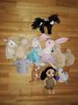 Zestaw misiów lalek pluszowych pacynka jellycat i inne