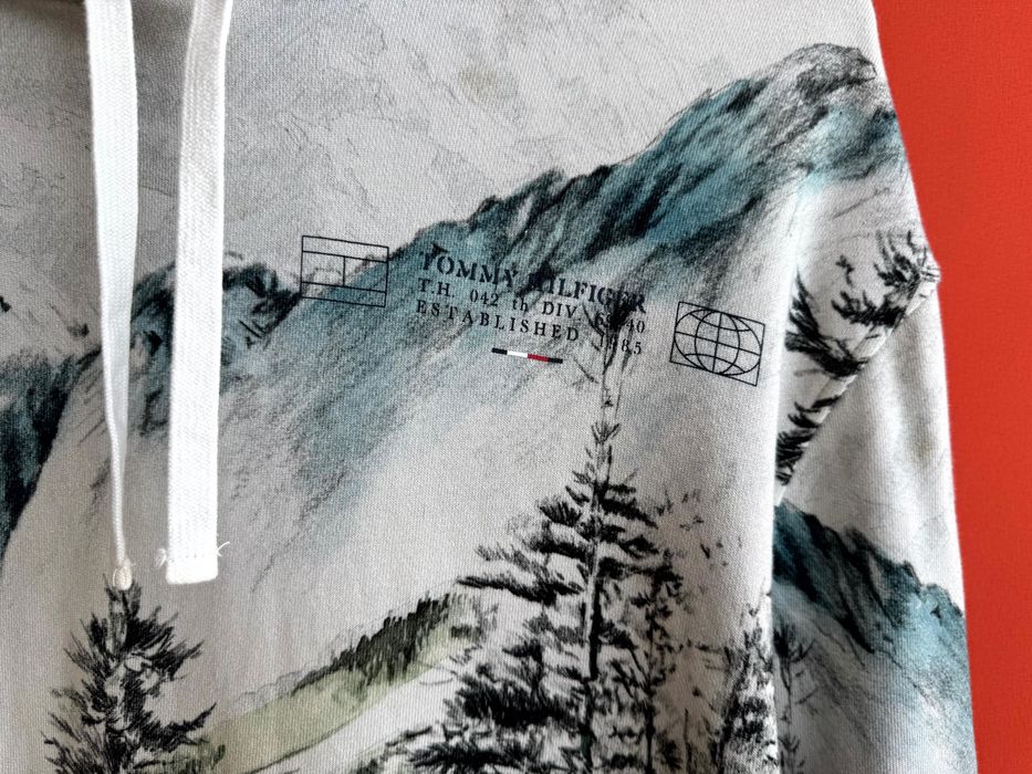 Tommy Hilfiger чоловіча кофта з капюшоном худі толстовка розмір L