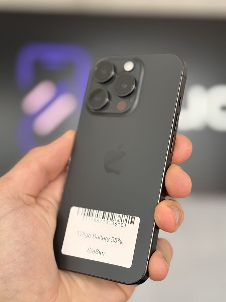 RATY 0% iPhone 15 Pro 128GB e-Sim BATERIA 95% GWARANCJA 12 miesięcy!!!