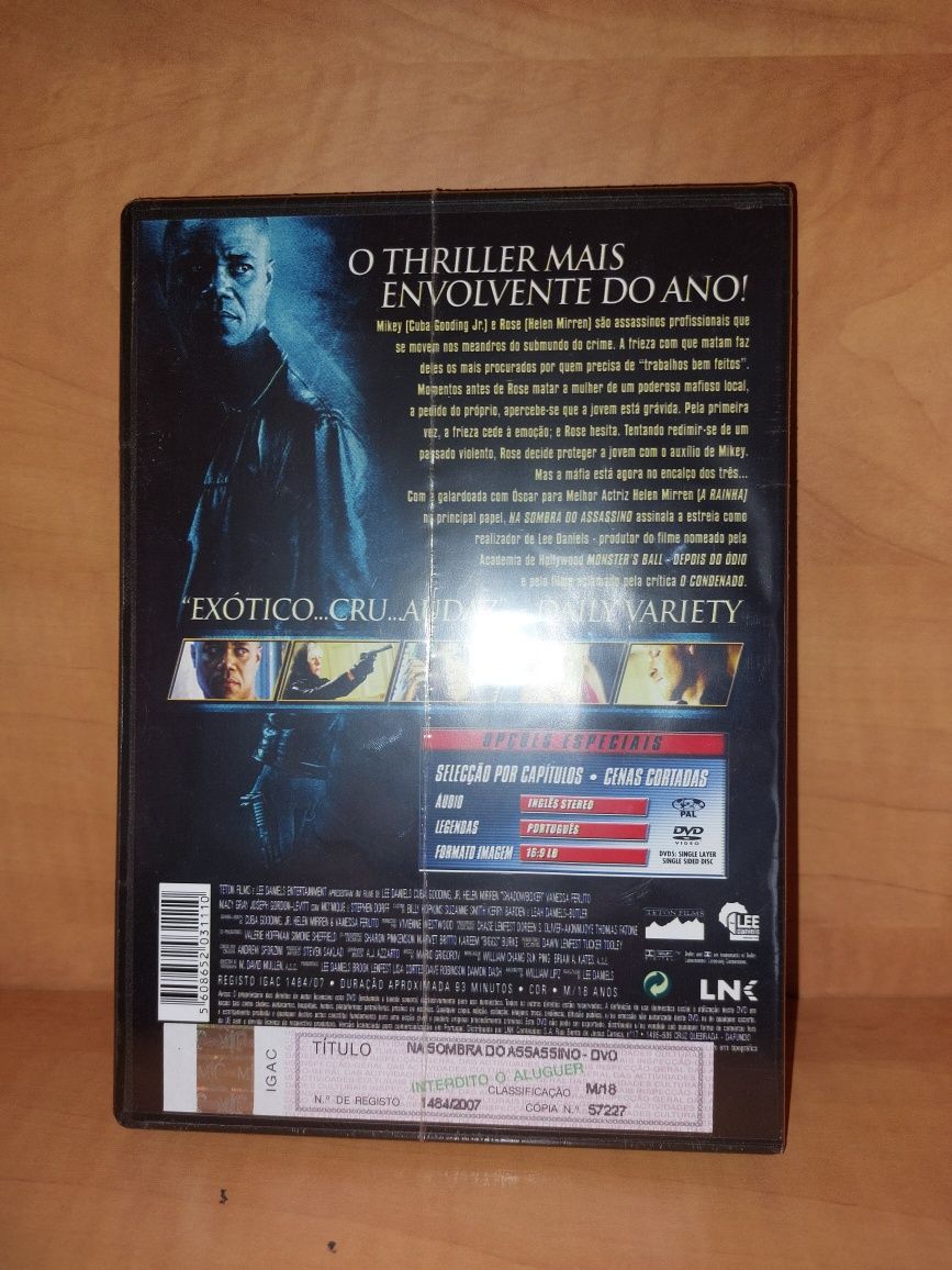 DVD NOVO e SELADO - "Na Sombra do Assassino"
