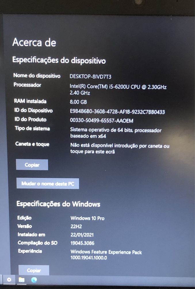 Portátil TOSHIBA (15.6'' - Intel Core i5-6200U RAM: 8 GB - 1 TB HDD )