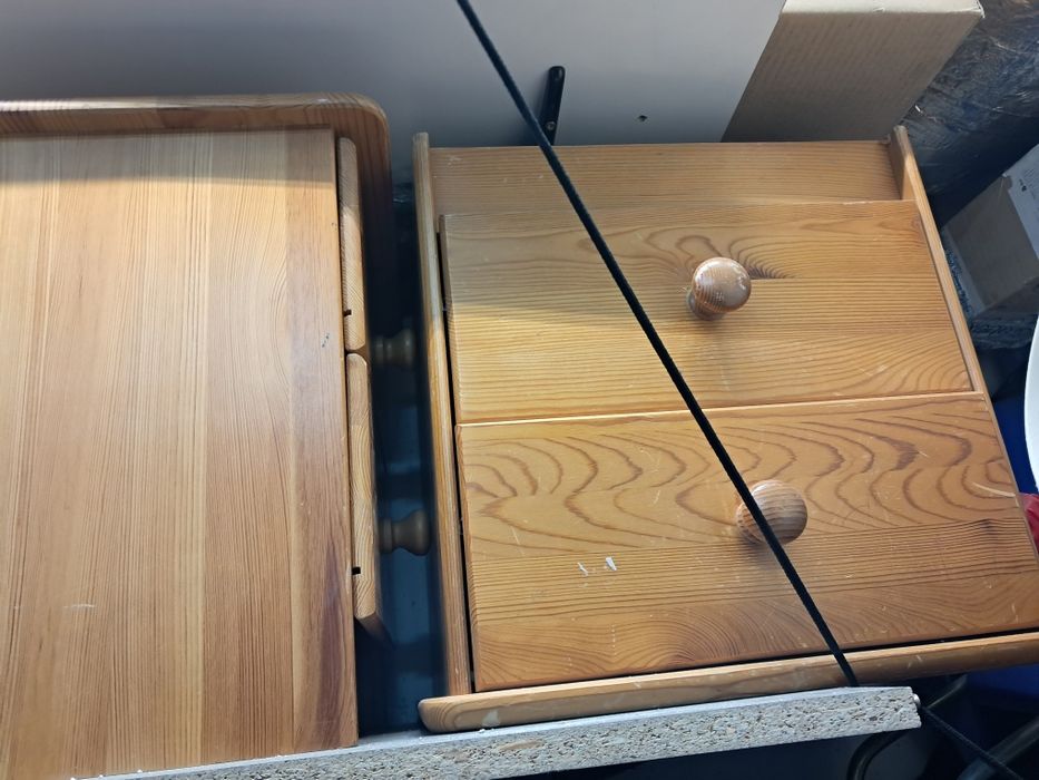 Szafka drewniana 2x