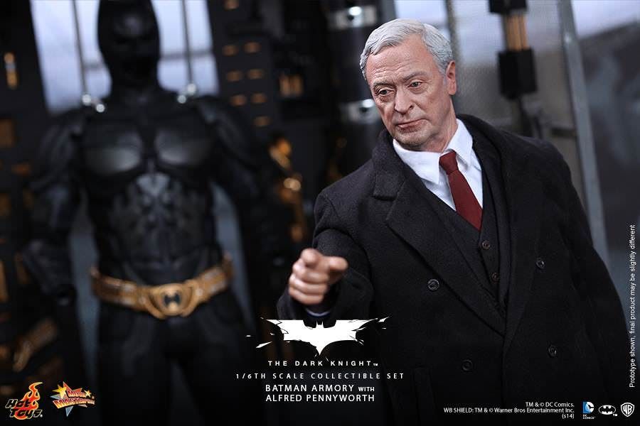 Фигурка 1/6 hot toys mms 236 TDK BATMAN ARMORY BRUCE & ALFRED