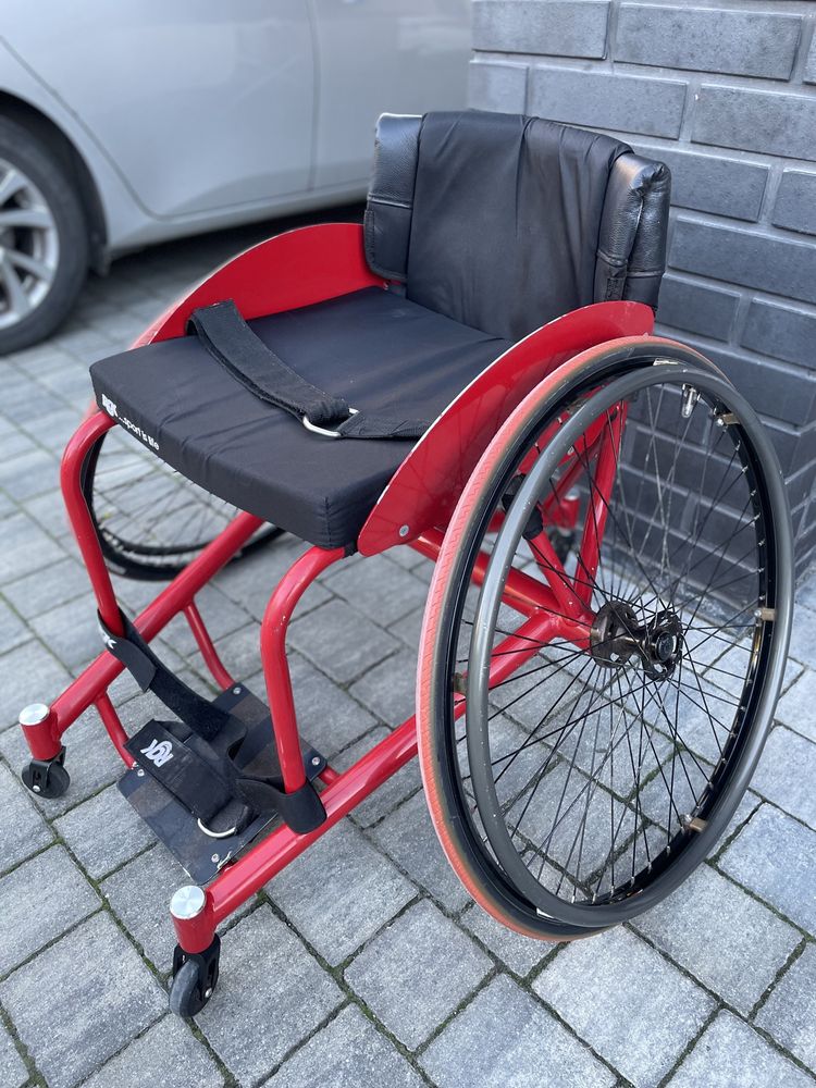 Wózek inwalidzki sportowy, aluminiowy RGK Grand Slam