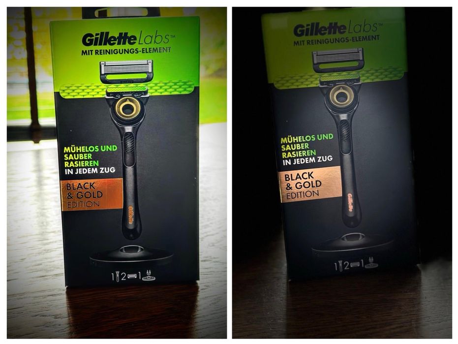 Maszynka Gillette Labs Black & Gold Edition