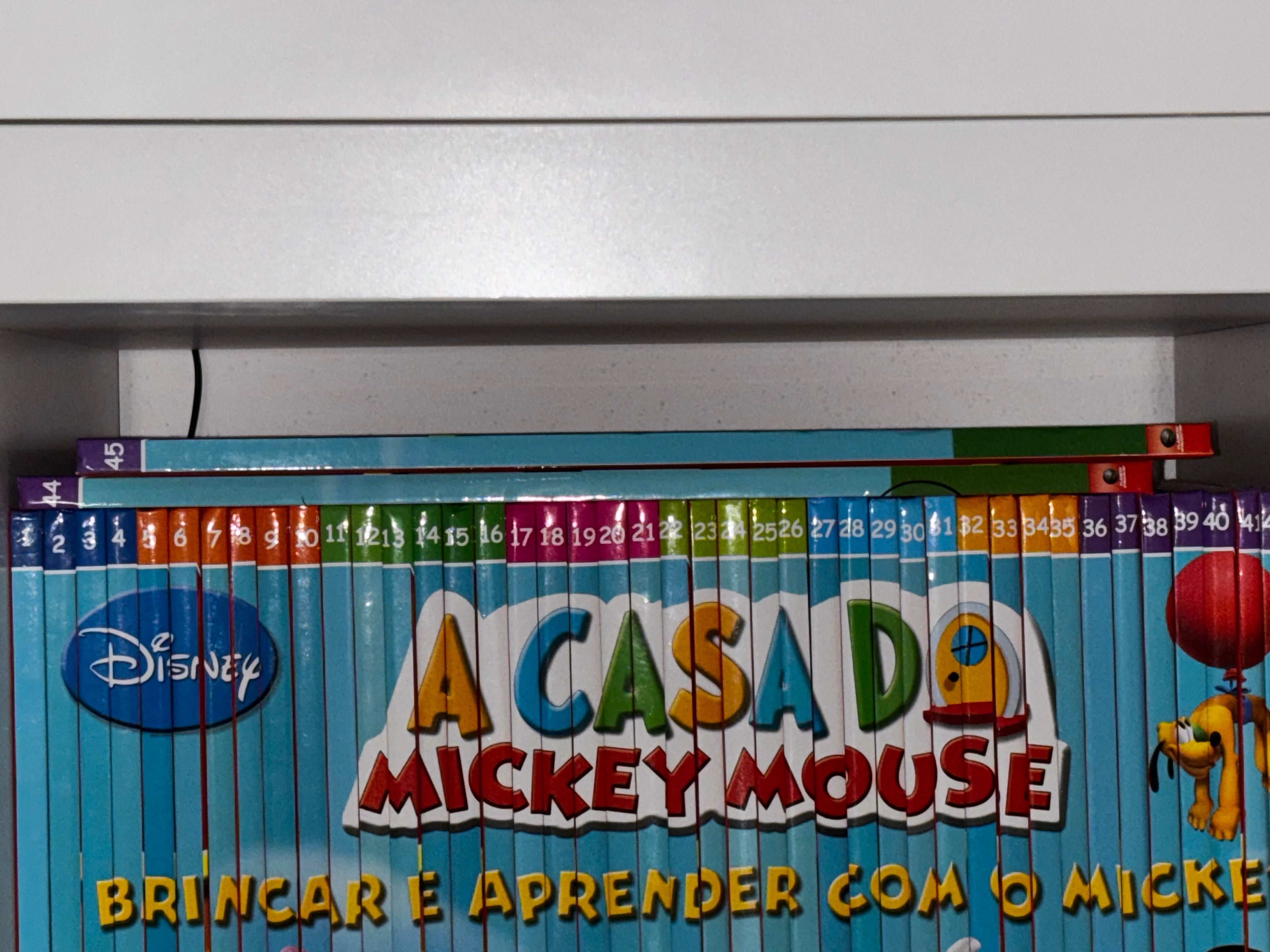 Coleção completa de livros da casa do Mickey Mouse
