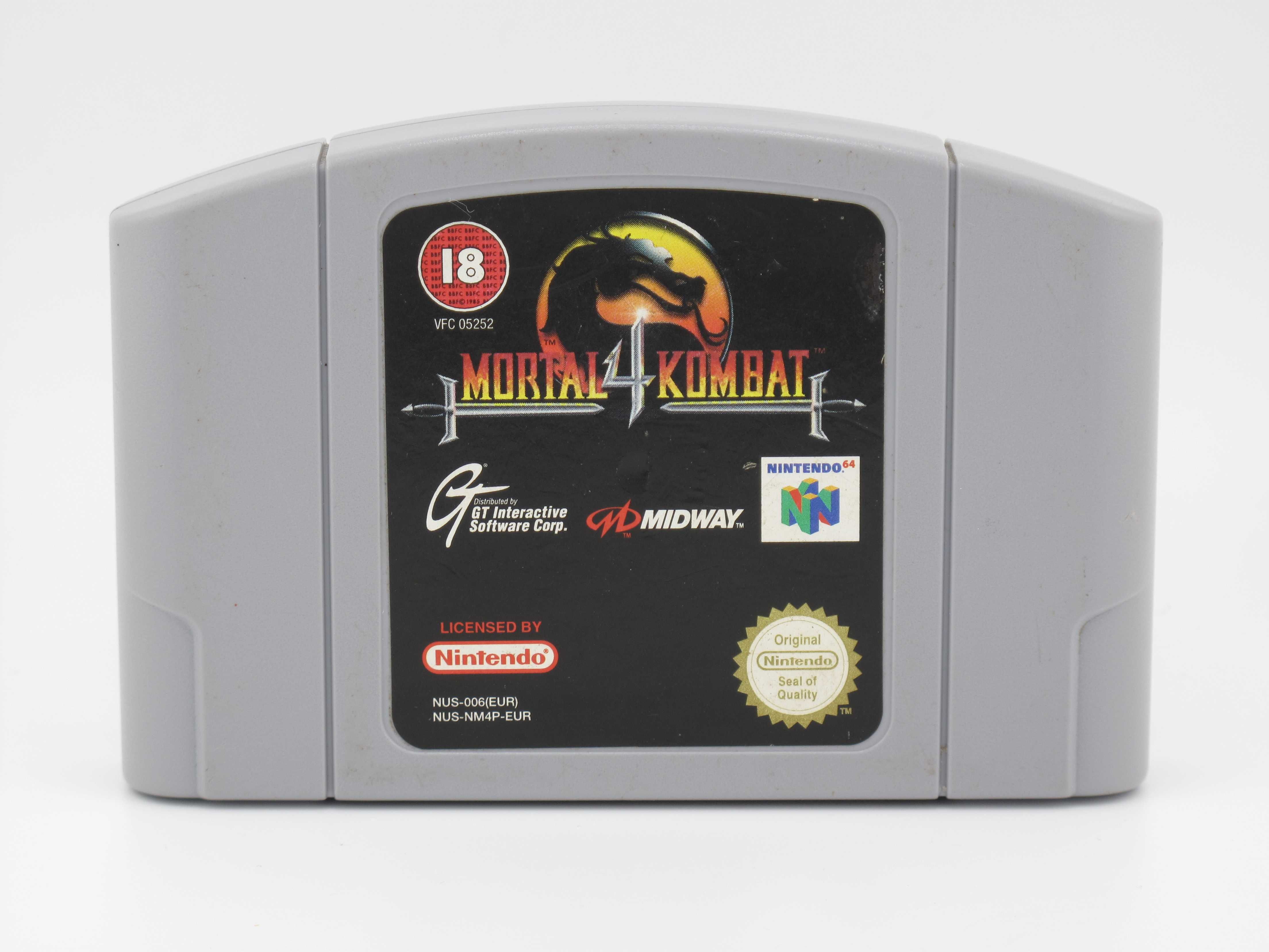 Mortal Kombat 4 - N64 / Nintendo 64